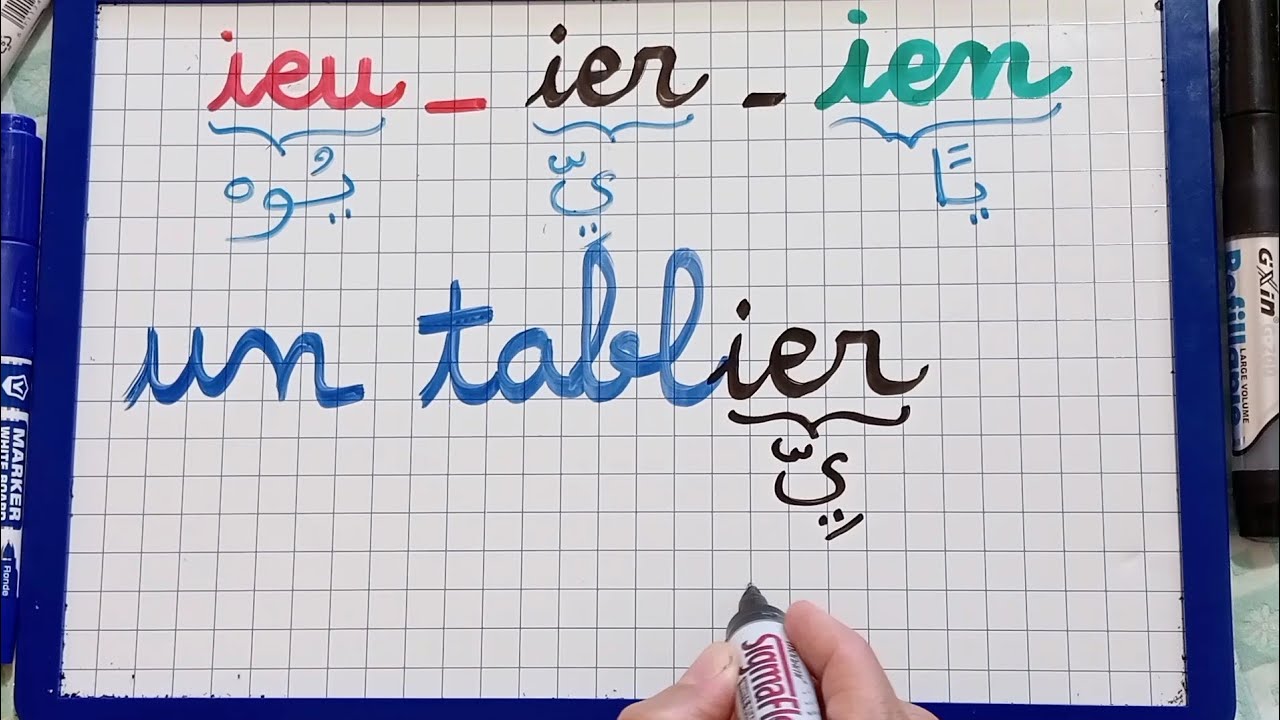 الحروف المركبة في اللغة الفرنسية/التركيبات الحرفية:ieu-ier-ien