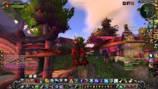Flying around Rut'theran village