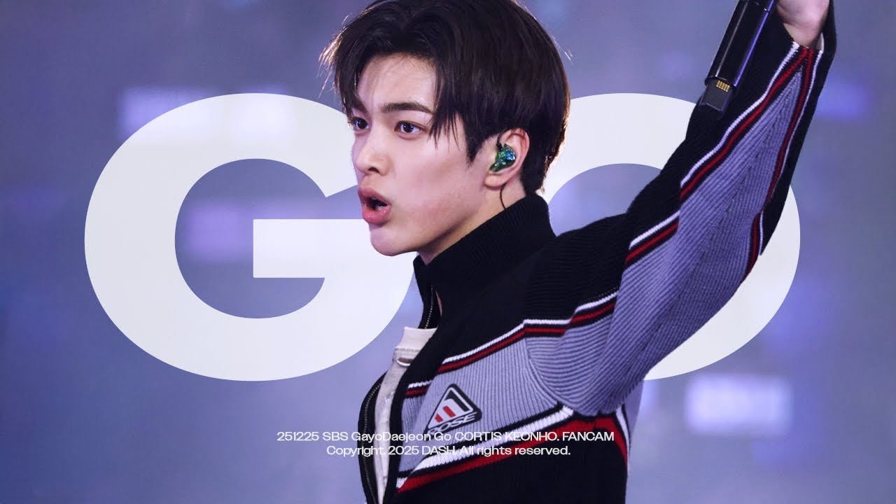 [4K] 251225 가요대전 고 Go! 코르티스 건호 직캠 CORTIS KEONHO FOCUS FANCAM