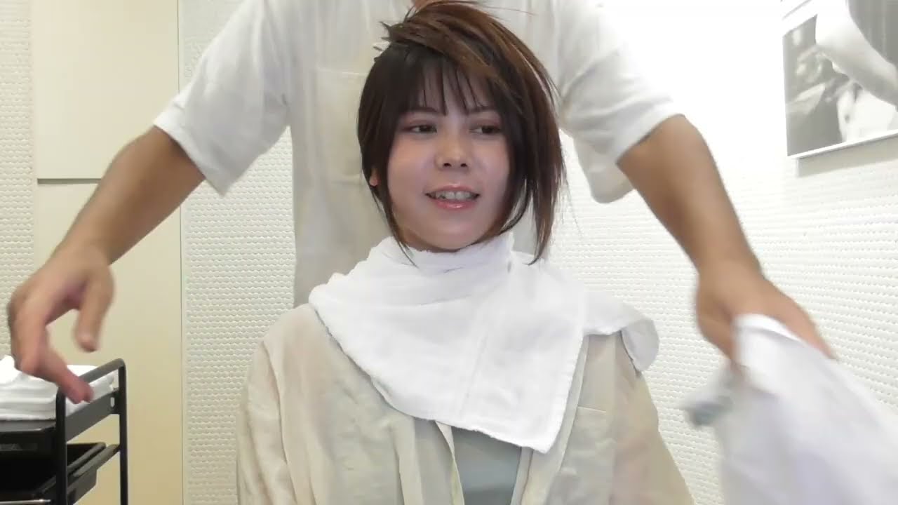The Change Vol 583 Sample Haircut&Color Japanese - YouTube