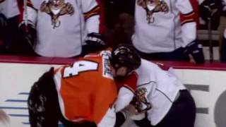 Mike Duco vs Ian Laperriere Dec 21, 2009