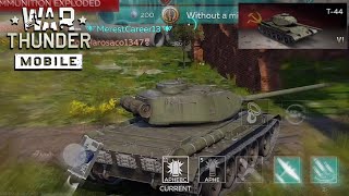 T-44 Gameplay: impossible to Pen anything at this Tier | War Thunder Mobile