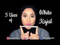 5 uses of white kajal | 5 استخدامات لقلم العين الابيض