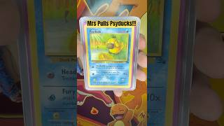 Mrs Pulls Entire Psyduck Collection… Every Card, Every Set 💛