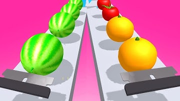 Slicer Runner - Very satisfying and relaxing ASMR slicing game