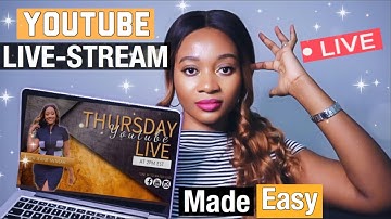 HOW TO LIVE-STREAM ON YOUTUBE WITH STREAMYARD & YOUTUBE (Equipment, Scheduling live)|Beginner Guide.