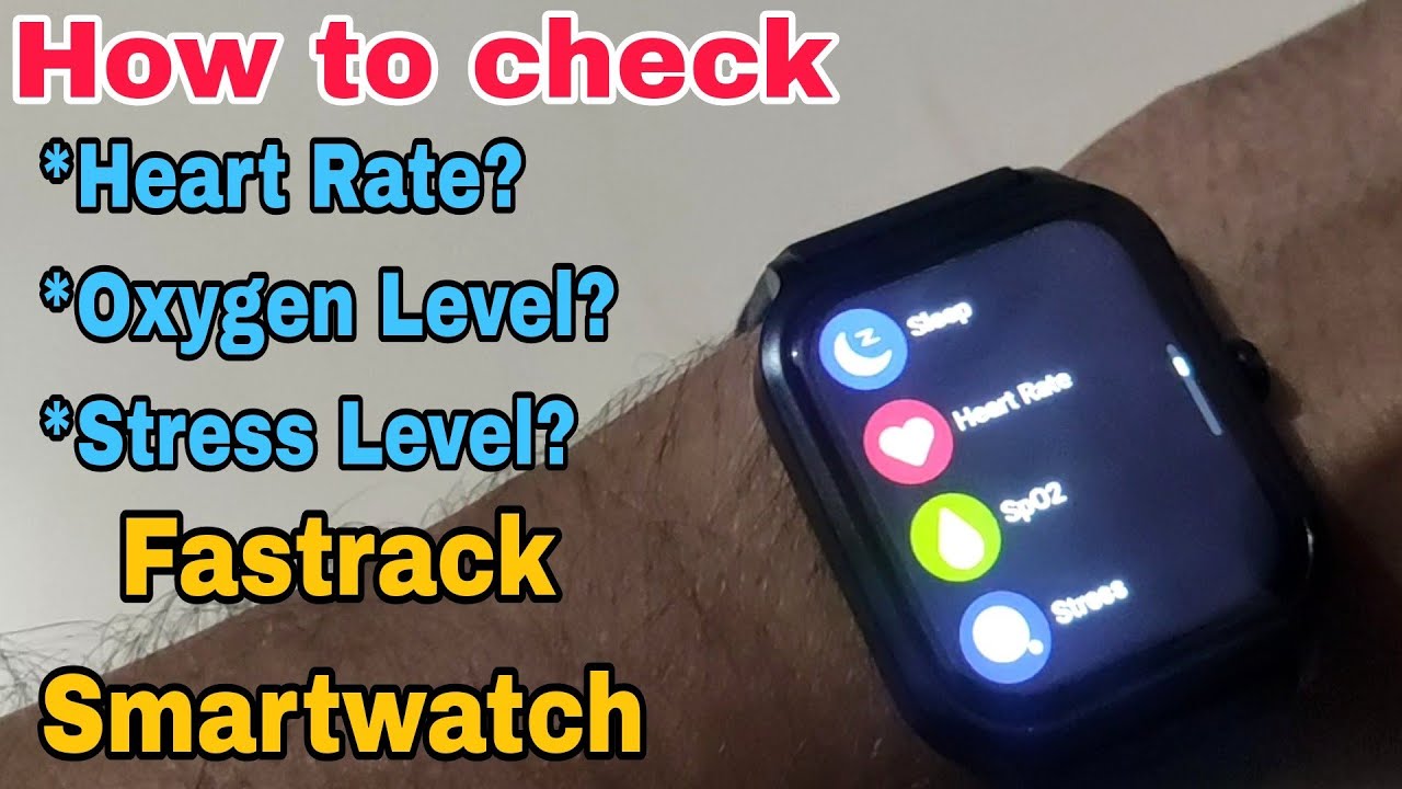 how-to-check-heart-rate-in-fastrack-smartwatch-youtube