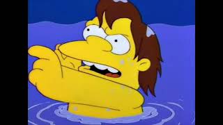 The Simpsons - Bart Goes Over Pool Safety Rules