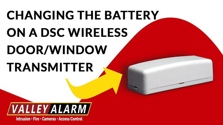 DSC WS4945: Easy Simple DSC Wireless Door/Window Sensor Battery Replacement | Valley Alarm
