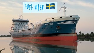 FURE VITEN 🇸🇪 [Tanker] Sailing the Welland Canal heading for Sarnia July 25, 2025
