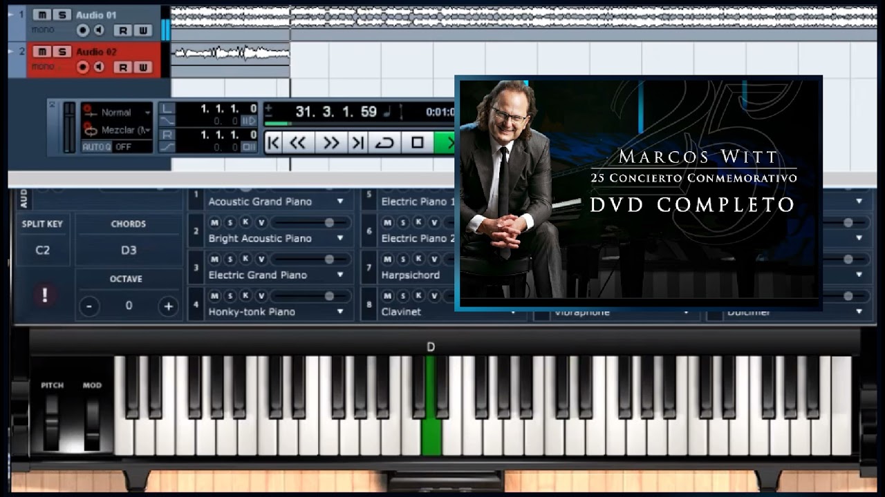 AL QUE ES DIGNO - MARCOS WITT - 25 AÑOS CONMEMORATIVO - ARREGLO TROMPETAS - COVER - TUTORIAL PIANO
