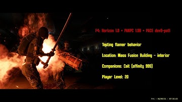 F4: Horizon 1.8 + PANPC 1.98 + PACE dev9-pat1 - Flamer test