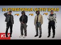 30 everyday streetwear outfit ideas  try on haul