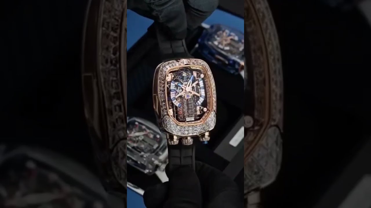 The Pinnacle Of Automotive Inspired Luxury Bugatti Chiron Tourbillon Collection By Jacob Co 