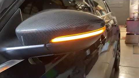 Mk6 GLI sequential mirror turn signal