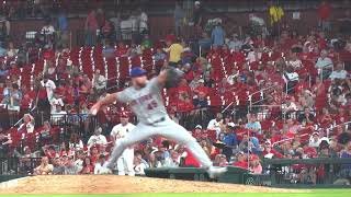 Sam Coonrod 98 MPH Slow Motion Pitching Mechanics (3rd Base Side View)