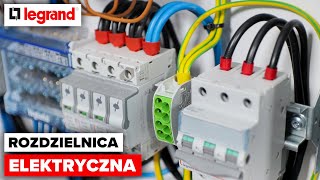 Podłączenie rozłącznika, ogranicznika i wyłączników różnicowych w rozdzielnicy XL3 LEGRAND 2/2