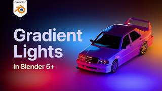Stunning Gradient Light in 90 Seconds | Blender 5