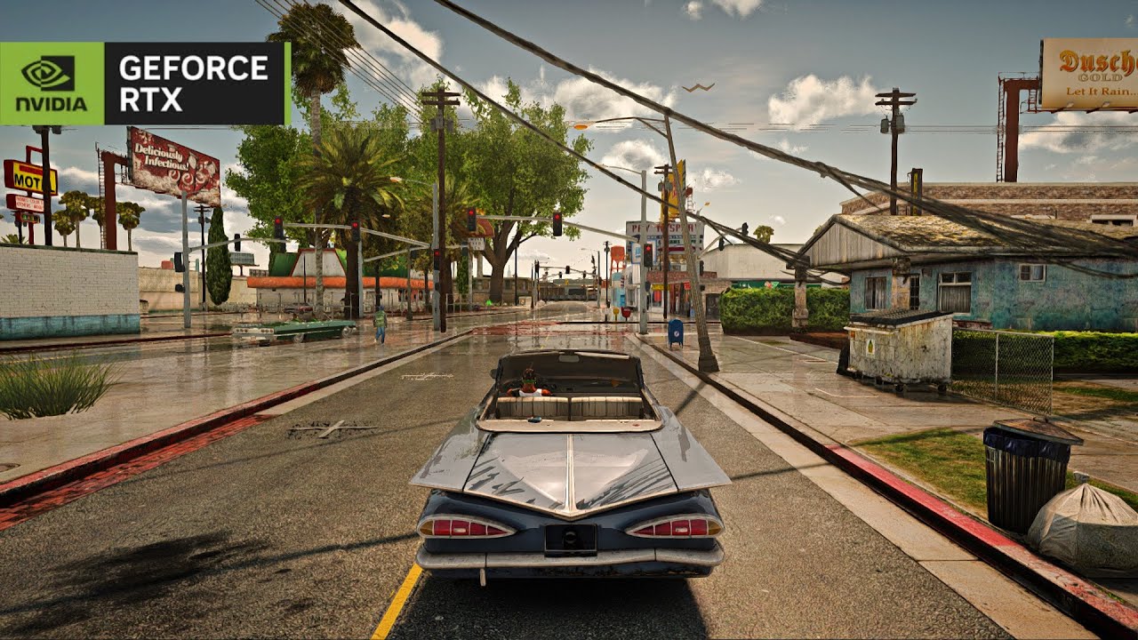 GTA San Andreas ULTRA GRAPHICS GAMEPLAY 4K WITH ULTRA REMASTERED MOD ...