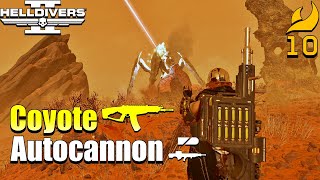 Helldivers 2 | Coyote & Autocannon Loadout Gameplay (No commentary, Max difficulty, No deaths)