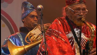 The Sun Ra Arkestra - The Blue Set - At Kirjurinluoto, Pori Jazz, Finland, July 15, 2016