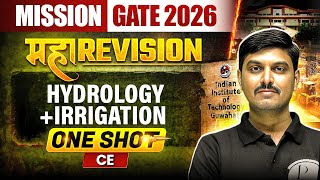 Hydrology + Irrigation One Shot | Civil Engineering Maha Revision | Mission GATE 2026 screenshot 3