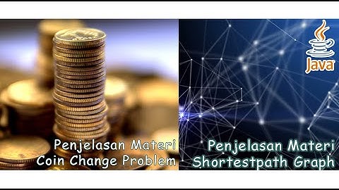 Simulasi Shortestpath graph BFS, DFS, Bruteforce dan Coin Change Problem BFS dan DFS - Tugas Final