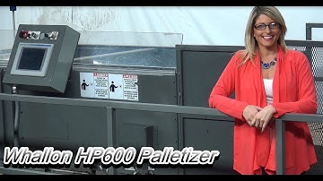Whallon Model HP600 High Level Case Palletizer