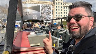 Barcelona LIVE: Riding the Double Decker Bus Tour