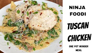 NINJA FOODI  Creamy Tuscan Chicken  One Pot Wonder Meal