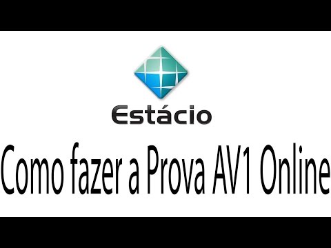 Como fazer a AV1 online - Estácio Sia 2016.2 - FAÇA LOGO SUA AV1 ONLINE