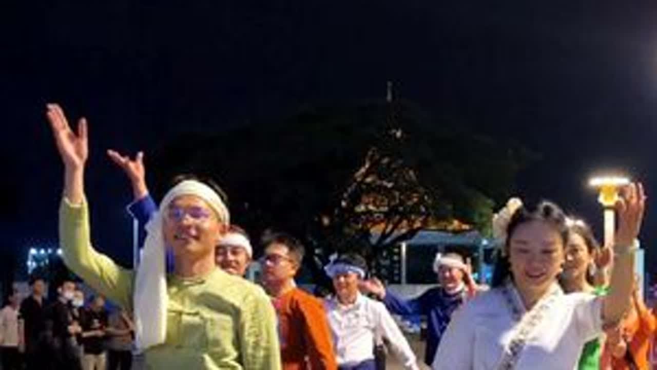 全民健身运动 傣族 嘎伴光 