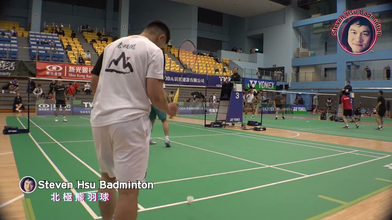 神仙打架不過如此~QF OPEN U29MD #魏道豪/#陳雨桐 vs #侯思維/#余羽(120P) (2023第51屆清晨盃羽球錦標賽)