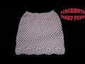 COMO TEJER FALDA A CROCHET PASO A PASO