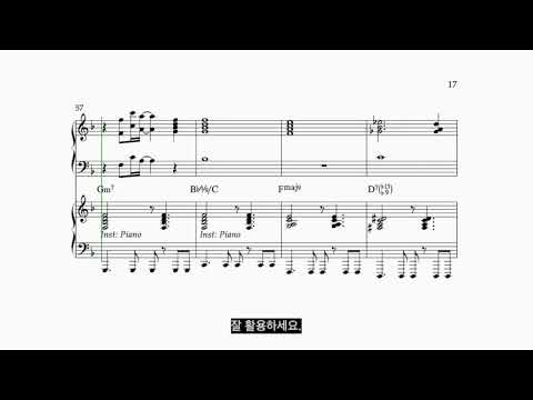 Love Never Felt So Good (Main Synth + Sub Synth) (Band Keyboard Sheetmusic) - 마이클잭슨