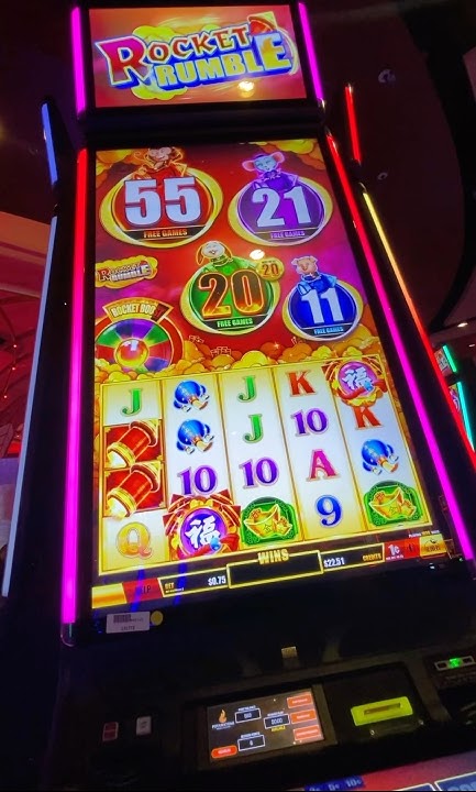 20! FREE GAMES on Rocket Rumble! 🚀 #slots #slotmachine #casino # ...
