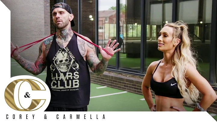 Carmella embarrasses Corey at the gym: Corey & Car...