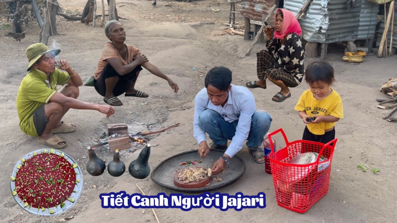 Video Jarai Chế Biến Món Tiết Canh Cho Cả Nhà-#viralvideo #trending 