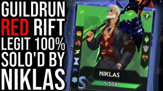 Guildrun's Red Rift has finally been COMPLETELY SOLO'D. Niklas is currently BEYOND Broken.