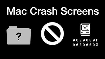 All Mac Crash Screens