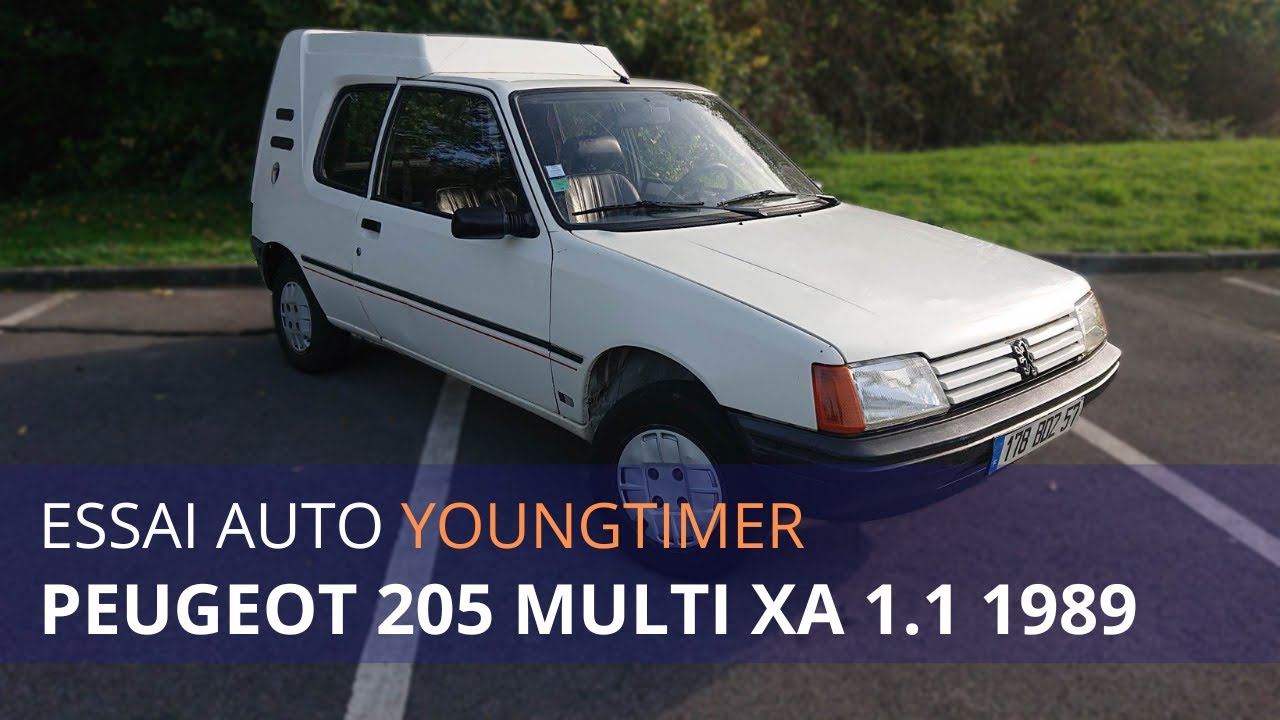 MVI Prestige 1/43 - Peugeot 205 Multi Durisotti Gruau - Blanche - Résine