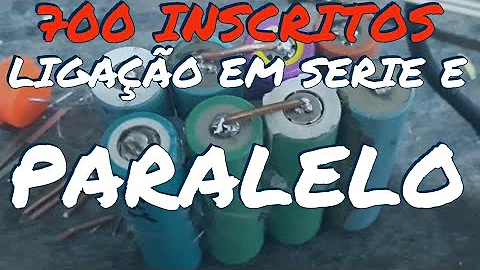 Como carregar pilhas em paralelo?