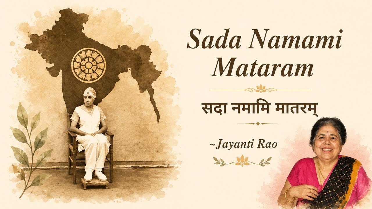 Jaynti Rao Sada Namami Mataram | Jayanti Rao | Sri Aurobindo Ashram | Devotional ...