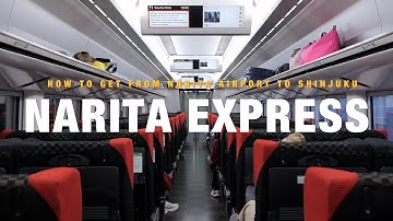 How to take Narita Express from Narita Airport to Shinjuku