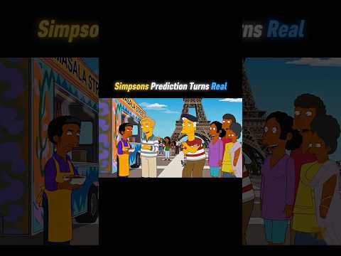 Simpsons President Turns Real #shorts #simpsons