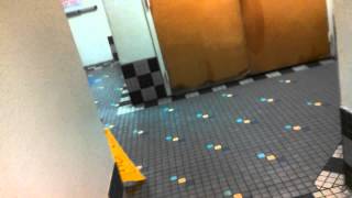 LA Fitness Alhambra locker room via workout area 2