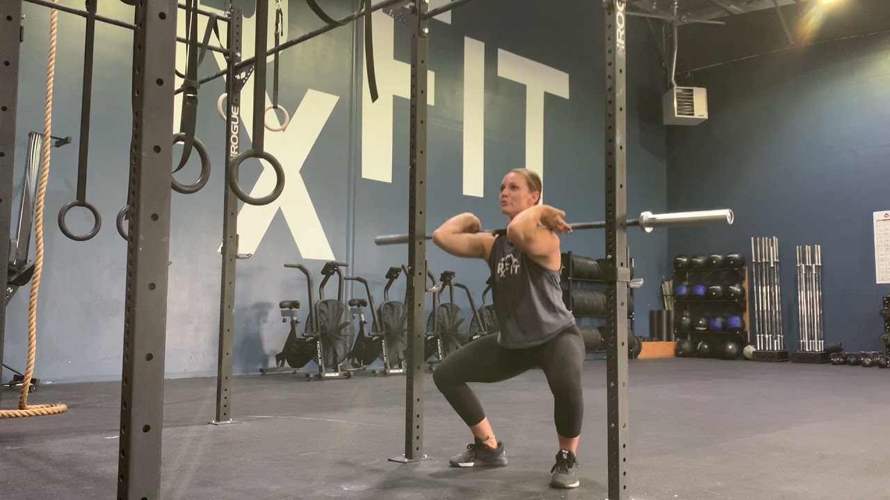 In-the-Hole Front Squat 