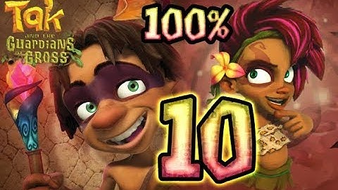 Tak and the Guardians of Gross Walkthrough Part 10 (Wii, PS2) 100% All Collectibles