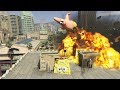 GTA 5 Stunning Ragdolls #9 - (SpongeBob Vs Patrick Star)