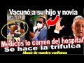 Subdirectora de hospital vacunó a su hijo y novia, trabajadores los corren del lugar junto al Direc